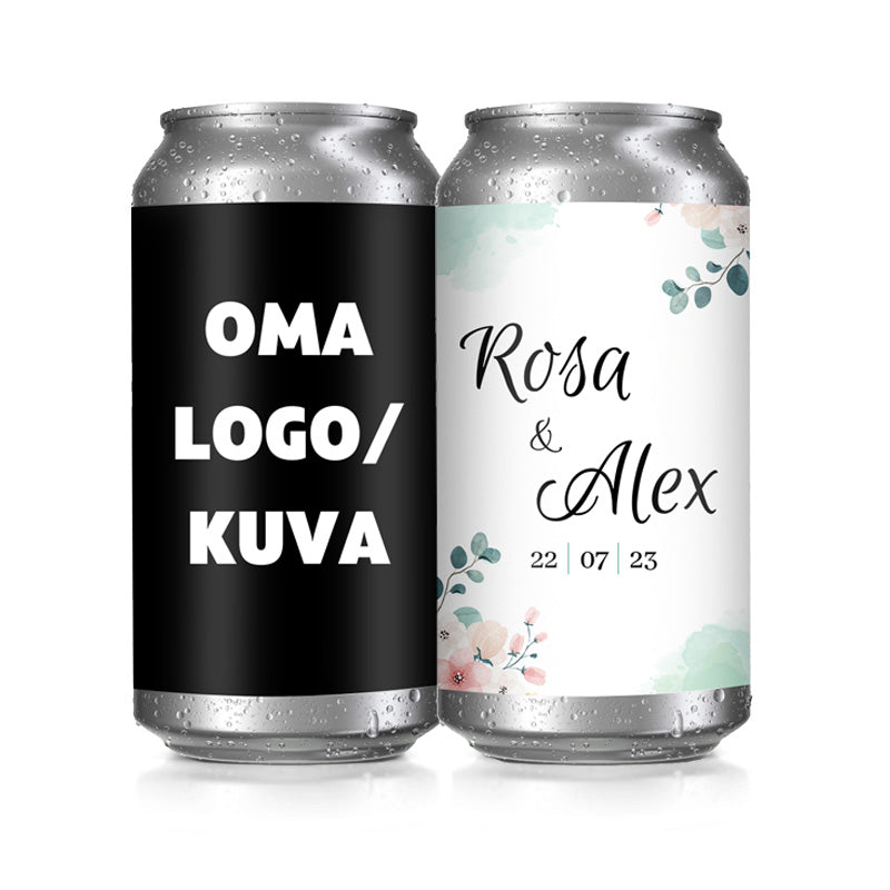 Oma olut - Oluttölkki omalla etiketillä