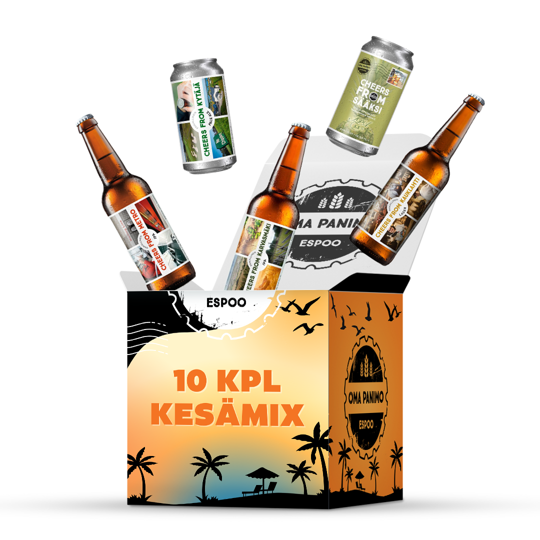 Kesämix - sopivimmat oluet arkeen ja juhlaan